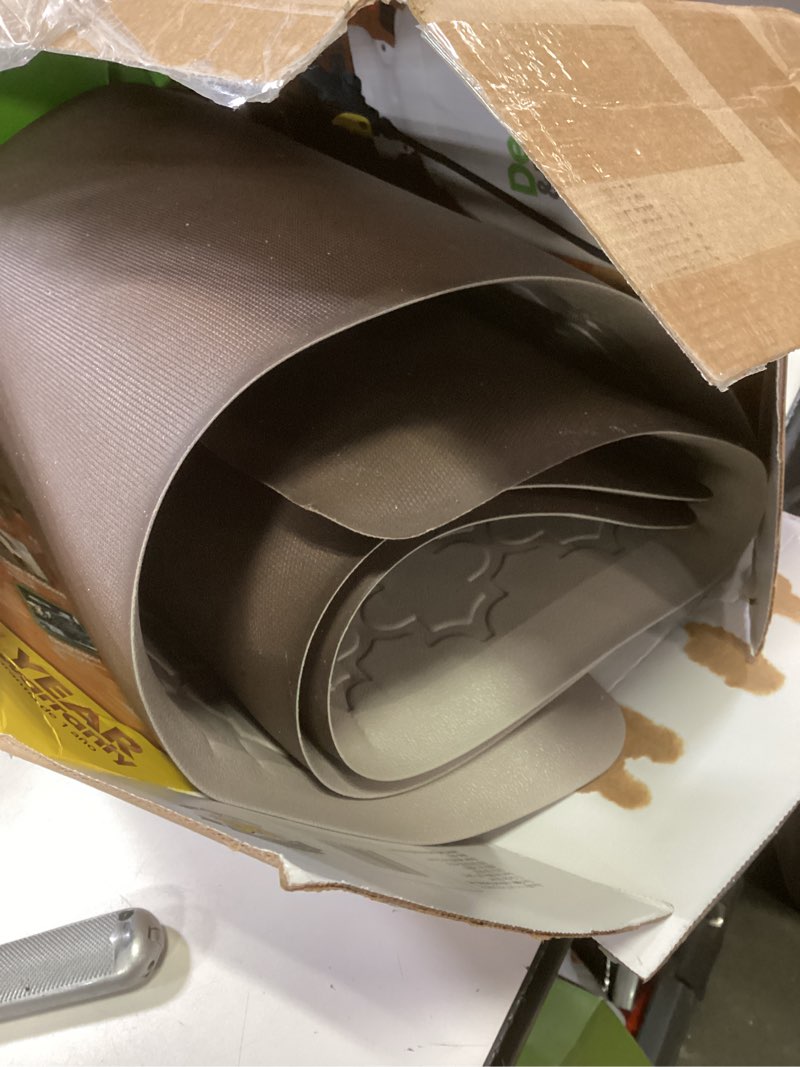 Condition photo showing Good Condition for ((Similar) KMAT Kitchen Mat [2 PCS] Cushioned Anti-Fatigue Area Rug Sets, Waterproof Non-Slip Kitchen Mats and Rugs Heavy Duty PVC Ergonomic Comfort Foam Rug for Kitchen, Floor Home, Office, Sink, Khaki Khaki 17.3 x 47 \"+ 17.3 x 29 \"--0.40inch