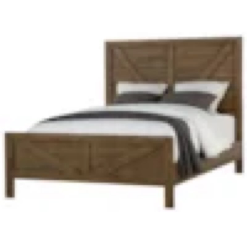 FOOTBOARD ONLY**Rustic Reclaimed Pine Queen Panel Bed