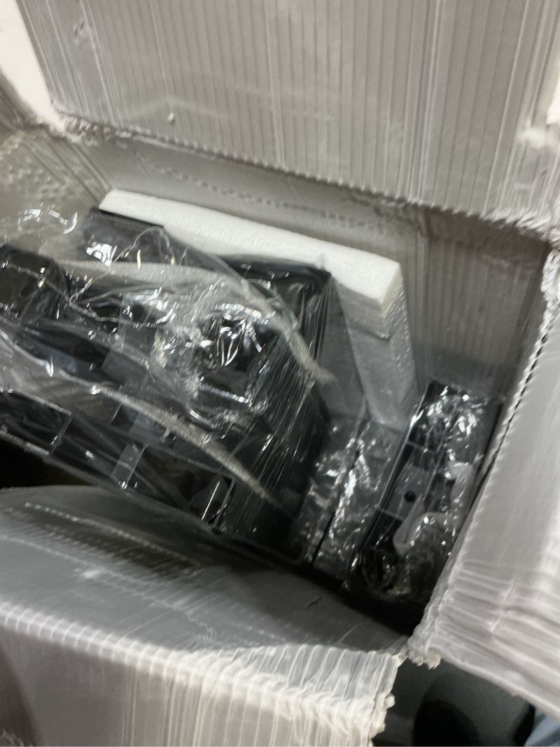 Condition photo showing New/Like New for metal bed frame,full size bed frame with storage space,heavy duty sturdy mattress foundation,easy assembly,no box spring needed, black,18 inch,full full 18 inch