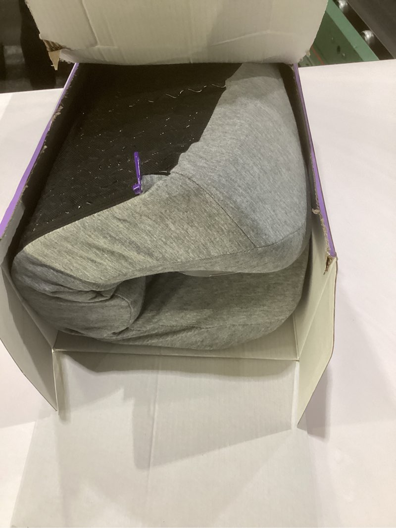 Condition photo showing Good Condition for c cushion lab patented pressure relief seat cushion for long sitting hours on office/home chair, car, wheelchair - extra-dense memory foam for hip, tailbone, coccyx, sciatica - light grey gray