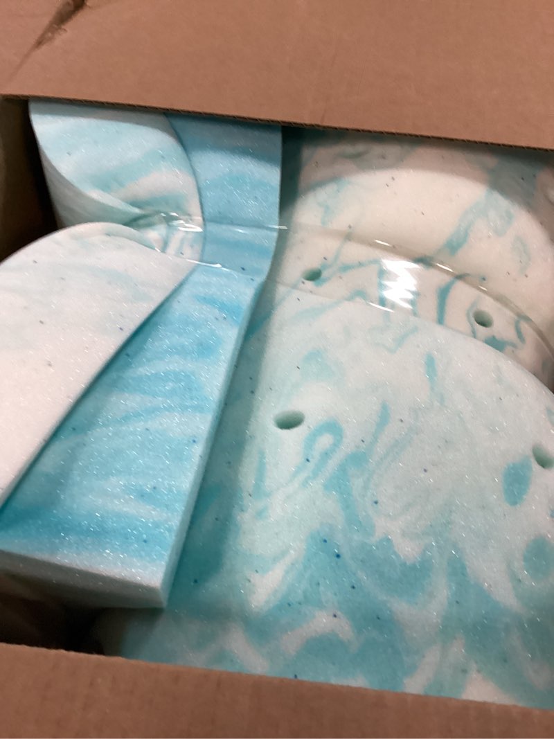 Condition photo showing Good Condition for ego topper 3 inch twin memory foam mattress topper, gel foam mattress topper for pressure relief, ventilated design bed topper in a box, certipur-us certified, medium