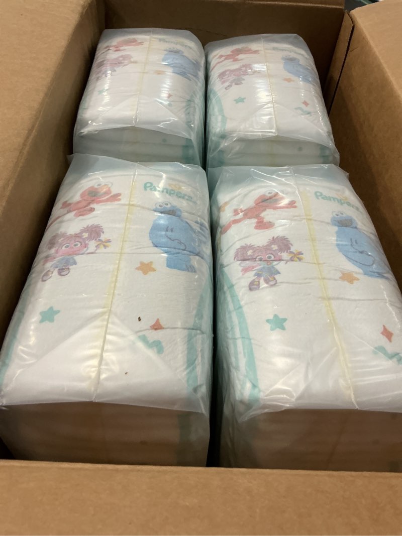Condition photo showing New/Like New for pampers baby dry diapers size 6  144 count (select for more options)