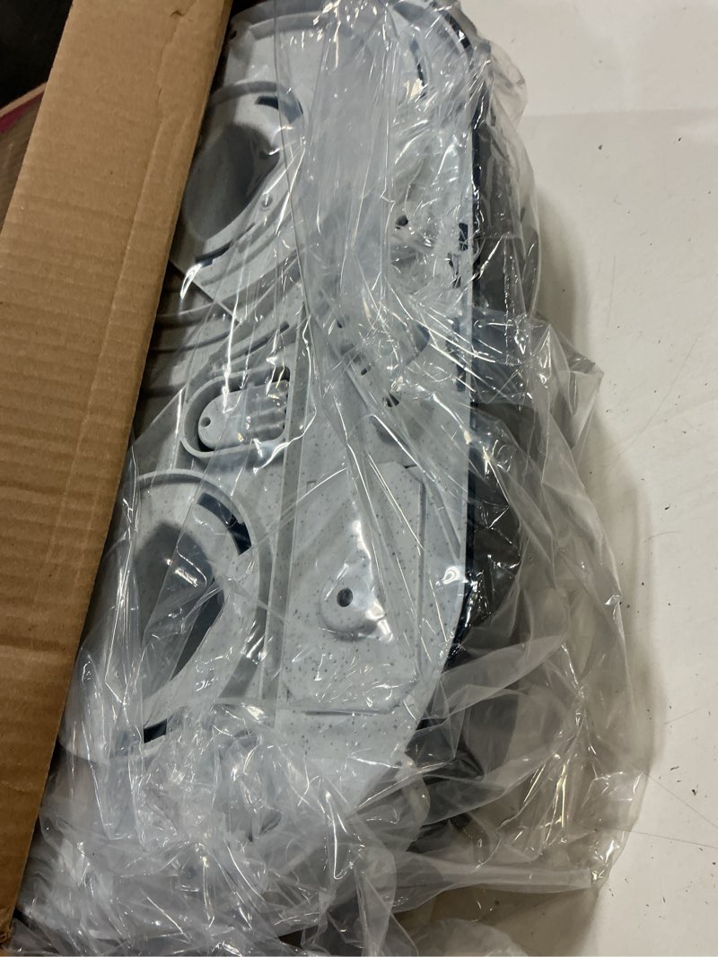 Condition photo showing New/Like New for san jamar twin 9  jumbo tissue dispenser  19 x 5 1/4 x 12  transparent black pearl