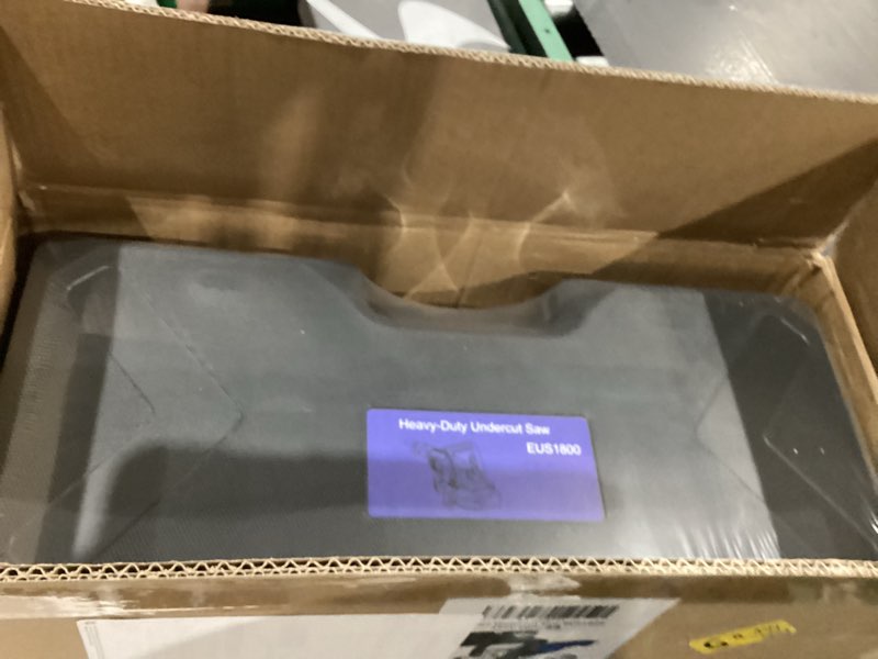 Condition photo showing New/Like New for Heavy-Duty Undercut Saw Jamb Saw Kit 1800W 2.5HP 120V 60Hz, with Two 6.5" Alloy Blade (Wood) and One Diamond Blade (Tiles and Masonary), 13ft Cord, Model EUS1800