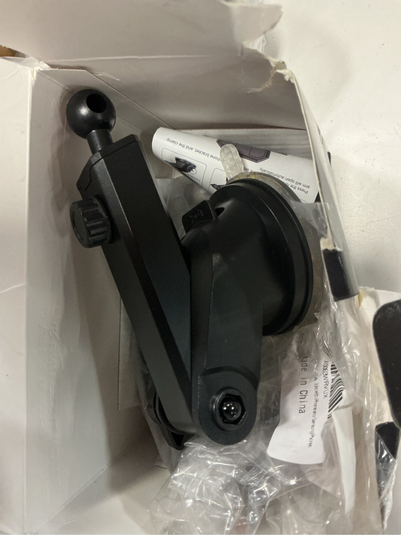 Condition photo showing Good Condition for car phone mount, 2 in 1 universal cup holder expander, adjustable base 360° rotation long arm, super stable dashboard stand for car truck, compatible with iphone and samsung phones
