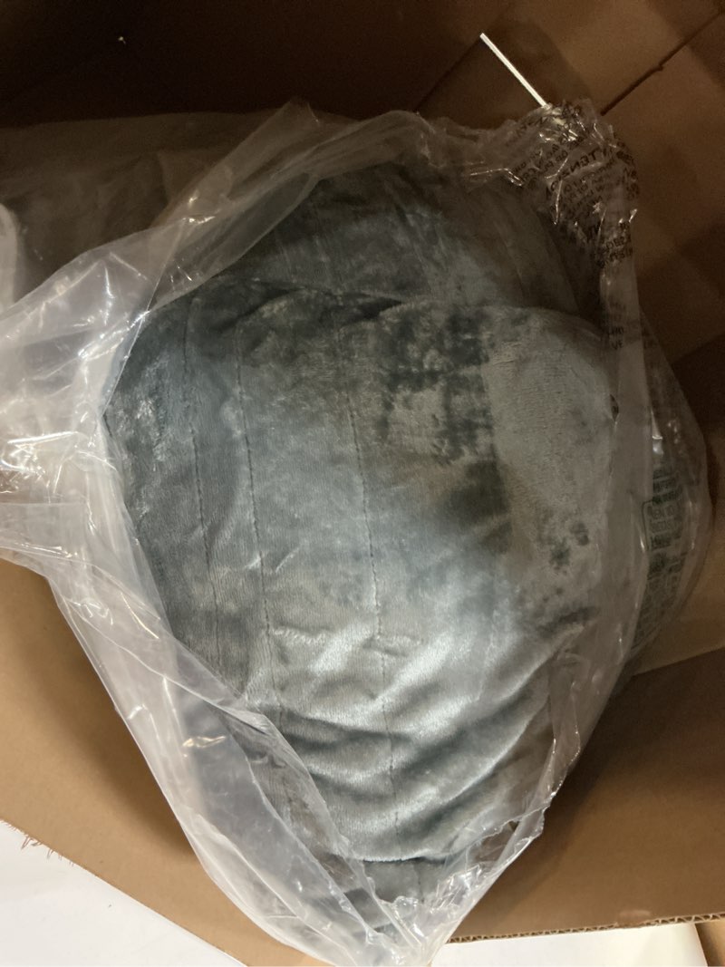 Condition photo showing As Is for Bedsure Electric Blanket King Size - Dual Control Heated Blanket King Size, Fast Heating with 10 Time Settings & 10 Heat Settings, Warm Gift for Grandma (100x90 inches, Grey) 01 - Grey King