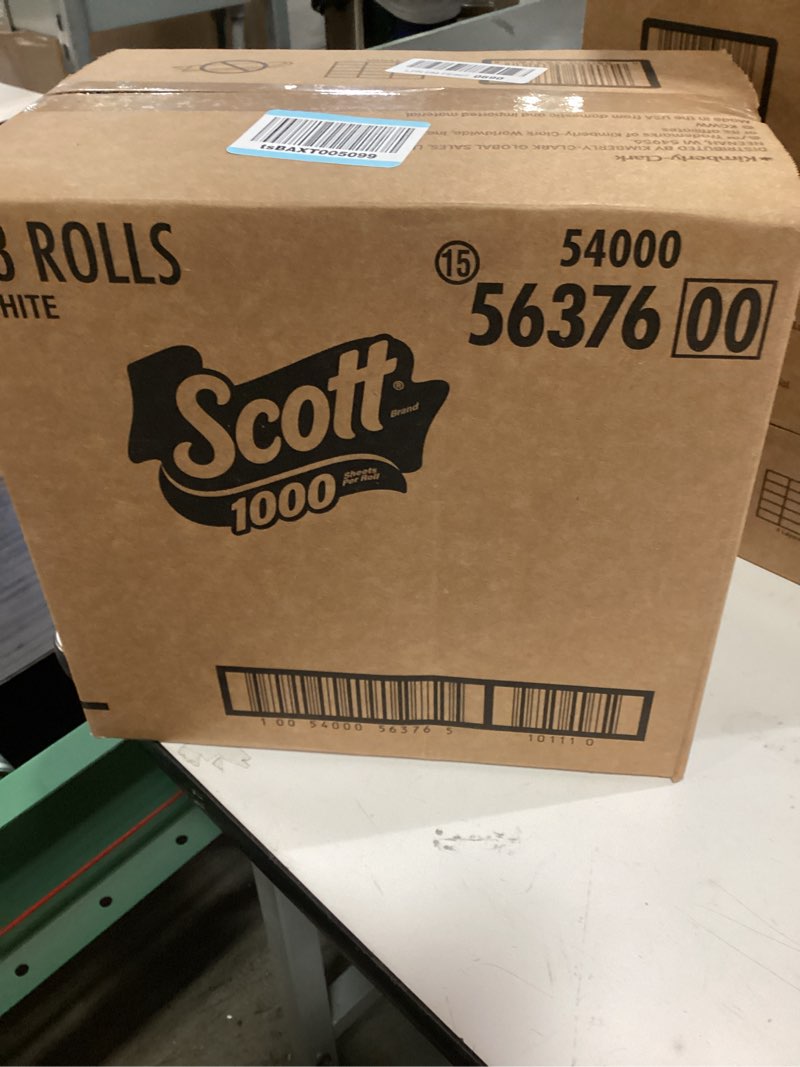 Condition photo showing New/Like New for Scott Toilet Paper, 1-Ply, 8 Rolls | Septic-Safe | Pack of 2