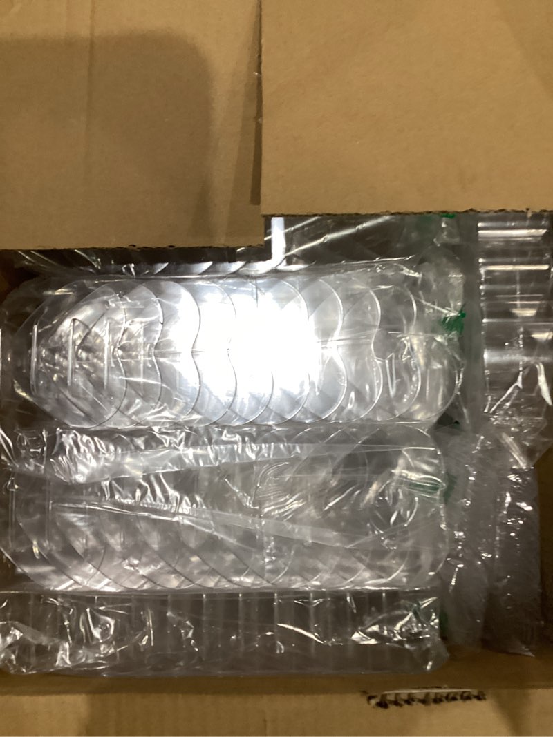 Condition photo showing As Is for FORBFAN 200 Pack Mini Dessert Cups with 200 Pcs Spoons, 4 OZ Dessert Shooter Cups, Heart-shaped Small Serving Containers for Party, Charcuterie, Yogurt, Ice 2.7 oz / 4 oz