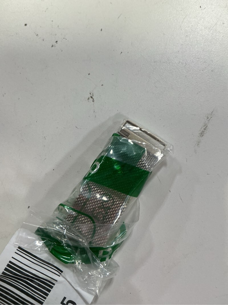 Condition photo showing Good Condition for 18mm 20mm metal band compatible for garmin vivoactive 5/6/4s/3 watch bands, soft stainless steel mesh strap for garmin venu 3s/venu 2s/sq watch band, forerunner 55/245/255s/265s watch band women men 2-champagne for 20mm-width watch lugs