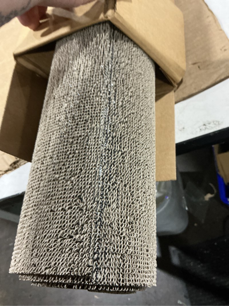 Condition photo showing Good Condition for Chilewich Martha by Martha Stewart Heathered Shag Runner in Flax - 2'x6' - Easy Care - Premium Indoor/Outdoor Tufted Rug for Entry, Kitchen, Bath, Pool with Weatherproof Backing Flax 2' x 6' (Runner)