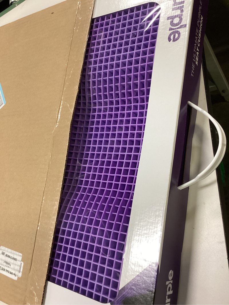 Condition photo showing New/Like New for Purple Ultimate Seat Cushion | Pressure Reducing Grid Designed for Ultimate Comfort | Designed for Gaming | Made in The USA