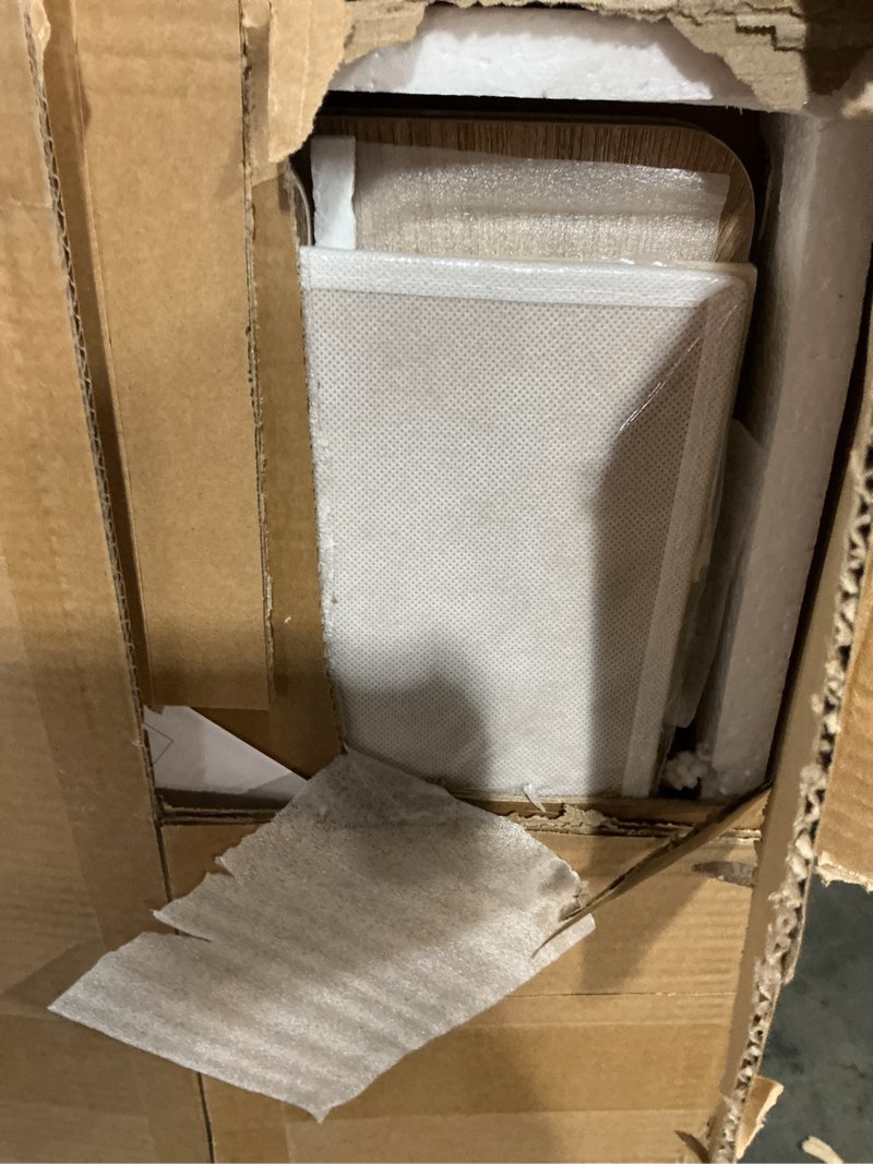 TIQLAB 48 * 28 Inch Standing Desk with Four Drawers, Electric Sit Stand Table, Stand Up Desk Adjusta