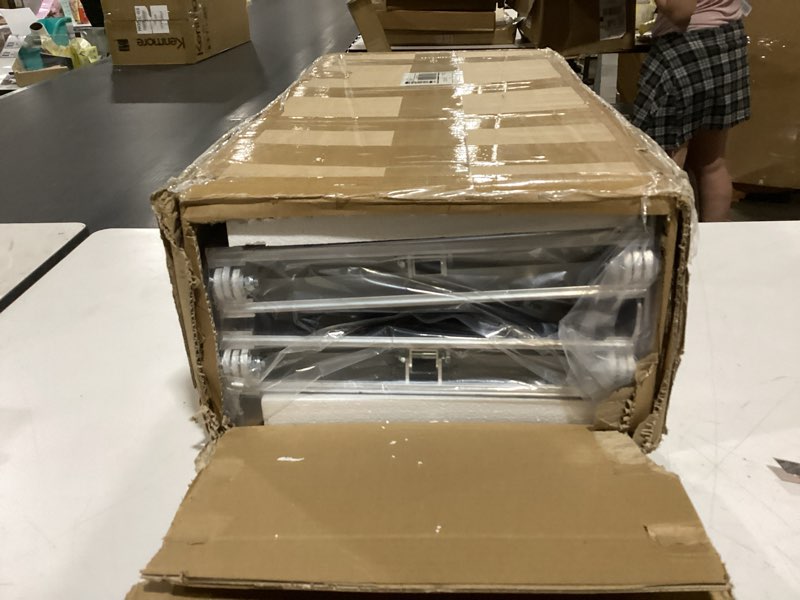 Condition photo showing New/Like New for lemniscate portable wheelchair ramp 5ft, non-slip aluminum handicap ramp with handle, folding wheel chair ramps for homes steps, stairs, entry, threshold, doorways, scooter, 800lbs capacity 5ft-usable height 5-15 inch