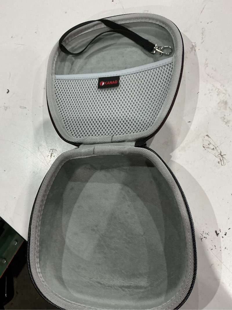 Condition photo showing Good Condition for xanad hard case for logitech h390/ h430/ h570e wired headset stereo headphones with noise cancelling mic headphones - tavel storage bag