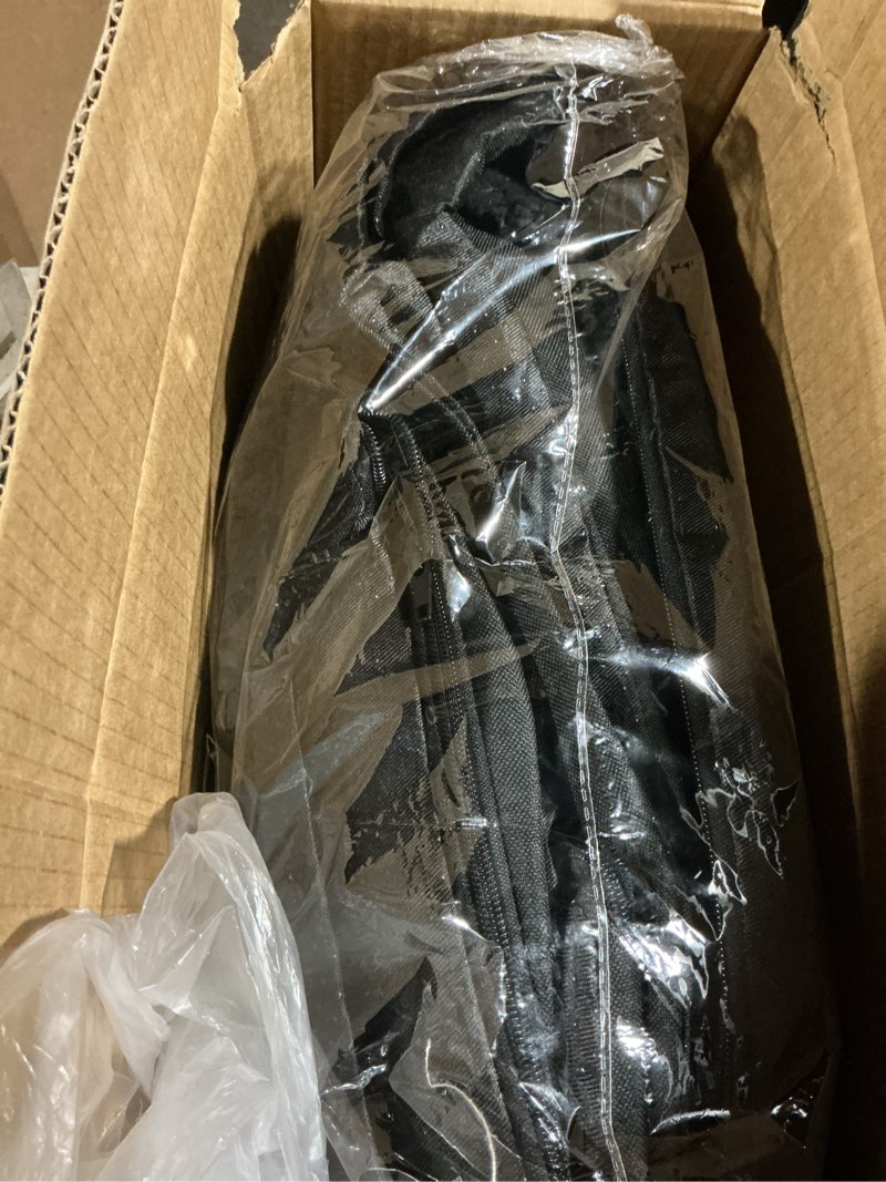 Condition photo showing Good Condition for patas lague orthopedic jumbo dog bed for large sized dog 56''x40'', soft waterproof egg crate foam large pet crate beds mat with removable washable cover and non-slip bottom, black jumbo:56x40x3.5 in black