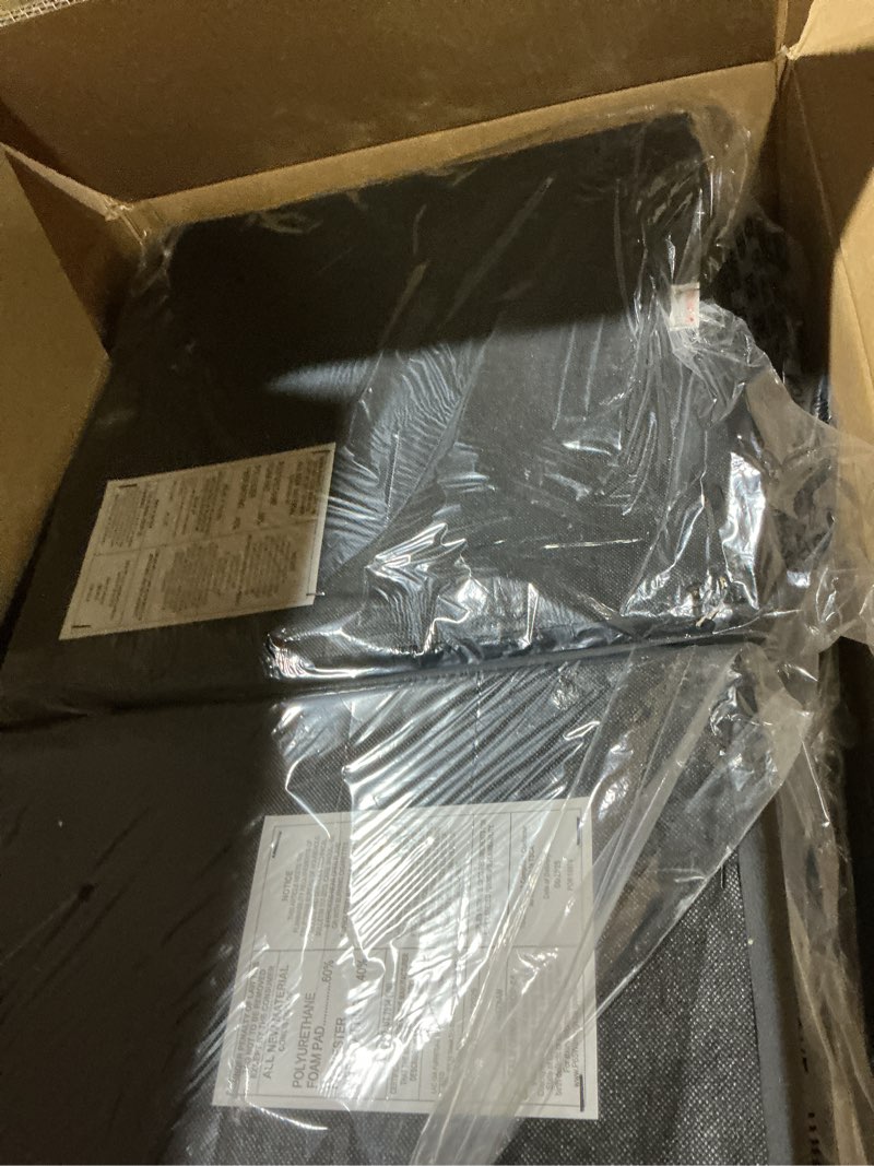 Condition photo showing Good Condition for (Similar to) HOOBRO Kitchen Chairs Set of 1, Wooden Dining Room Chairs with Metal Frame, Dining Chairs with Back, Easy to Assemble, Farmhouse Dining Chairs for Kitchen, Living Room, Rustic Brown and Black BF39CD01 1 Rustic Brown + Black