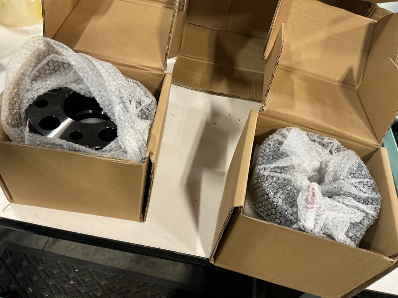 Condition photo showing New/Like New for eccpp 5x5 to 5x5 hubcentric wheel spacers 2 inch 5x127mm 5 lug fit for jeep gladiator 2020-2022