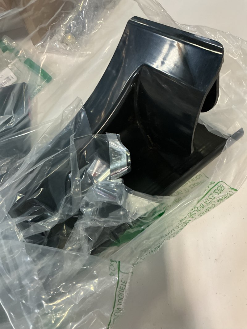 Condition photo showing As Is for 120-5218 rear baffle & 115-8420 trailing shield flap compatible with toro 22" walk behind lawnmower / 22” recycler lawn mowers, fit 20330, 20331, 20330c, 20331c more model