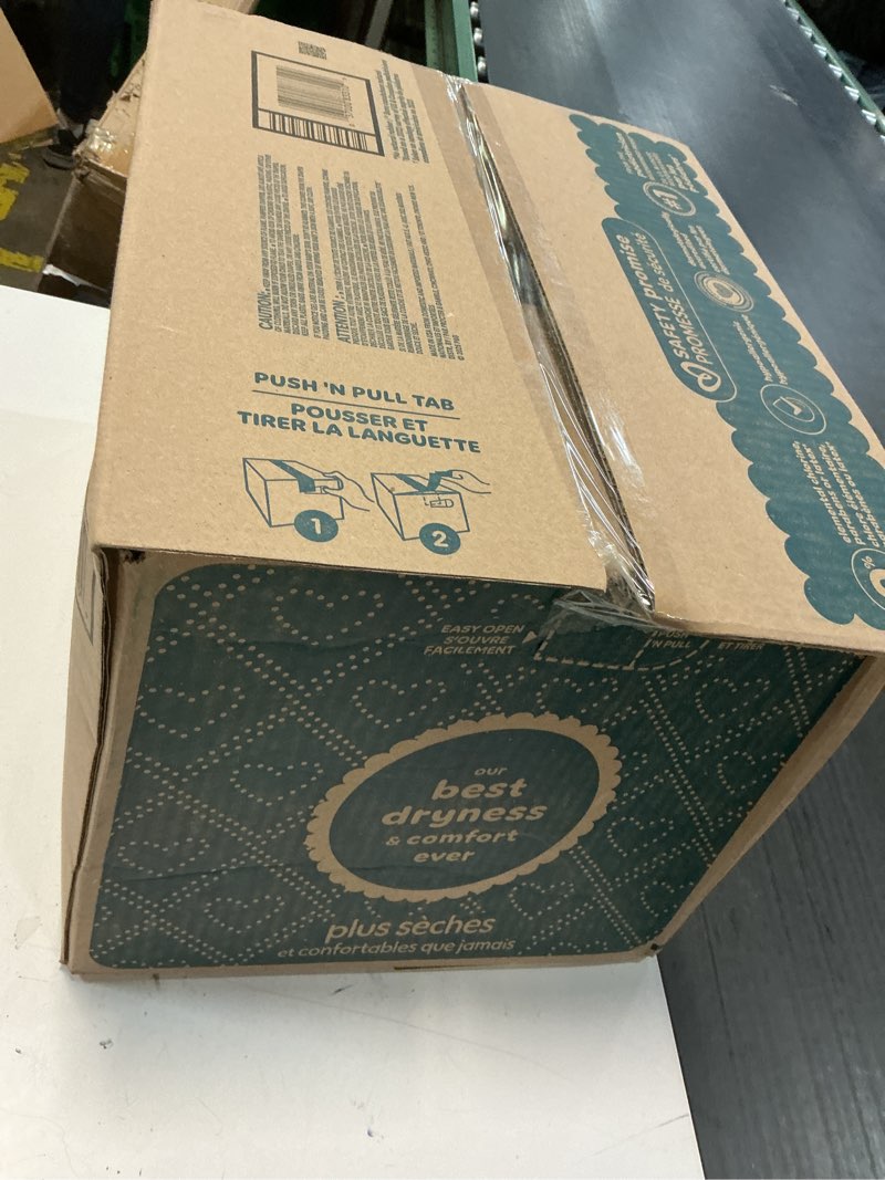 Condition photo showing New/Like New for pampers swaddlers diapers, size 2 (10-22 lbs), 186 count, absorbent, keeps baby dry and comfortable, skin safe disposable baby diaper (packaging may vary) size 2 186