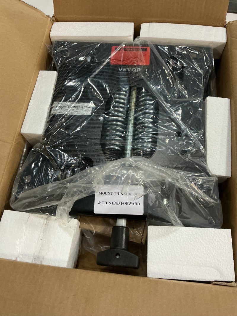 Condition photo showing Good Condition for vevor seat suspension kit without seat slider track, universal air ride seat suspension for zero turn lawn mower, adjustable tractor seat suspension ?kit compatible with forklift, bulldozers seat no slide rail/spring