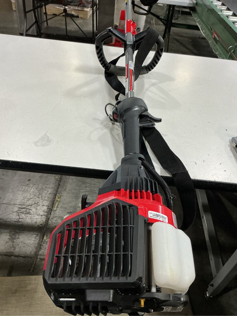 Condition photo showing As Is for craftsman ws4200 30-cc 4-cycle 17-in straight shaft attachment capable gas string trimmer
