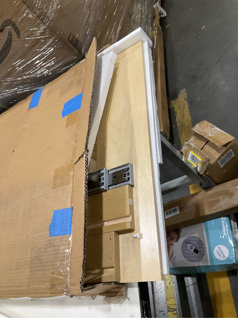 Condition photo showing Good Condition for pull out drawers for cabinet wood slide out cabinet organizer and storage cabinet kitchen drawers slide out shelves pull out shelves in kitchen pantry bathroom with soft close 24"w x 22"d x 3"h side mount 24"w