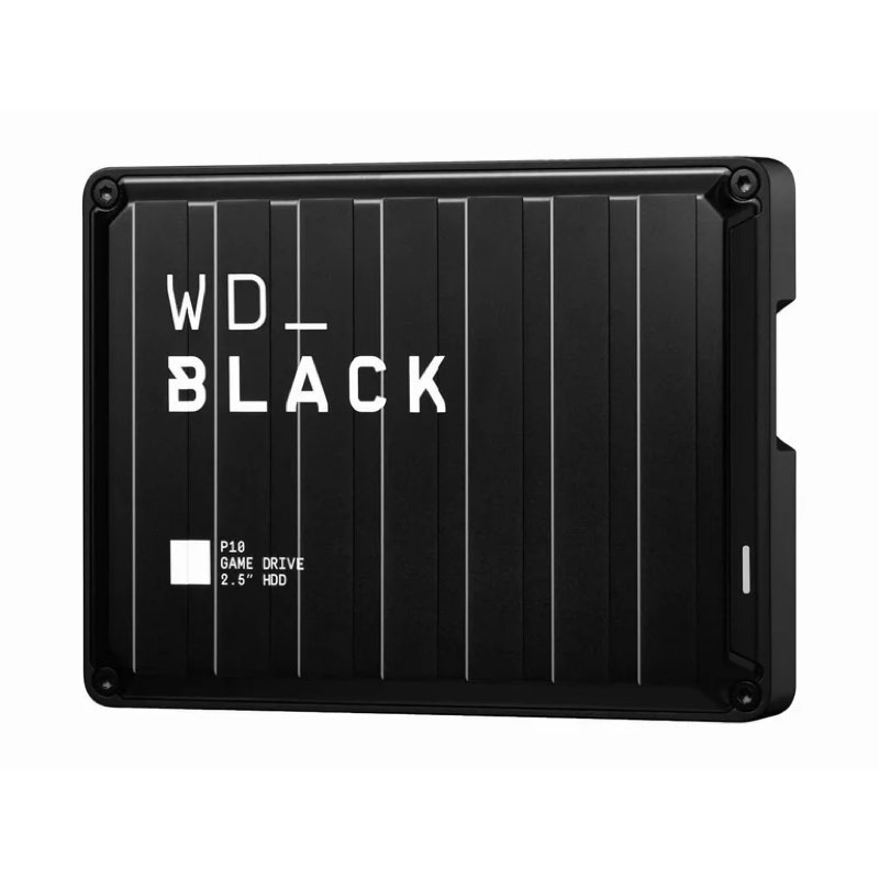 wd_black 5tb p10 game drive usb 3.2 gen 1, 2.5 portable external hard drive hdd, compatible with playstation, xbox, pc, & mac - wdba3a0050bbk-webb