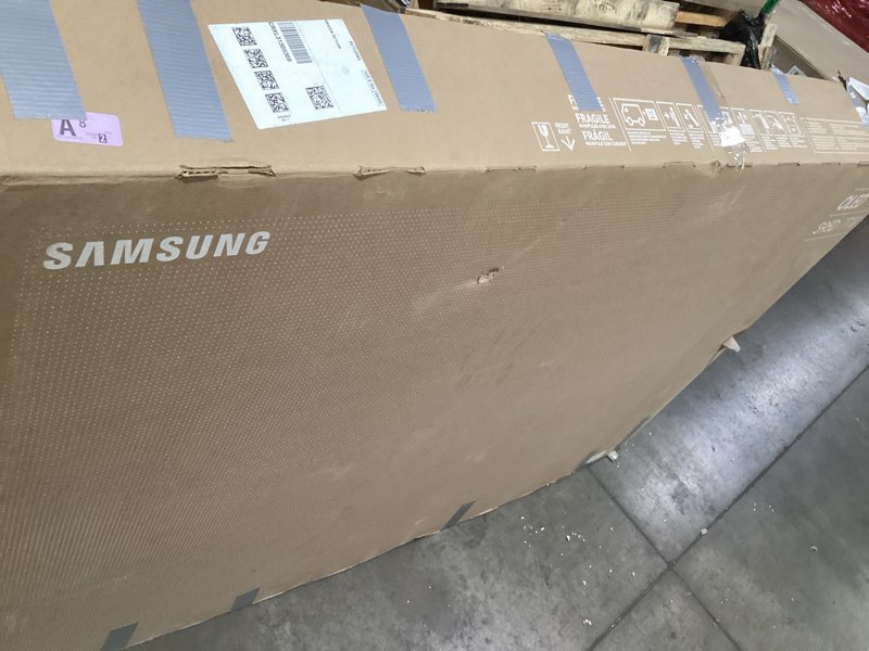 Condition photo showing As Is for Damaged* screen is okay won’t turn on*Samsung 77-Inch Class OLED 4K S95D Series HDR Pro Smart TV w/Dolby Atmos, Object Tracking Sound+, Motion Xcelerator, Real Depth Enhancer, 4K AI Upscaling, Alexa Built-in (QN77S95D, 2024 Model) 77-Inch TV Only