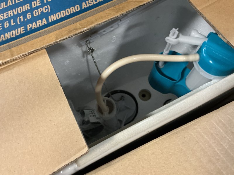 Condition photo showing Good Condition for proflo pf5112um jerrit toilet tank only - less seat - white