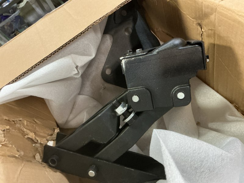 Condition photo showing Good Condition for Retractable Bed Step for 2019-2024 Ram 1500 DT Rear Bed Step with Left Side Rear Bumper Step Direct Replacement for OEM # 82215289AG, 82215289AF, 82215289AH Easy Access Truck Bed Assist Step