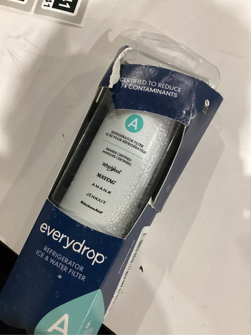 Condition photo showing As Is for everydrop® by Whirlpool Refrigerator Water Filter A - EDRARXD1 (Pack of 1) Normal