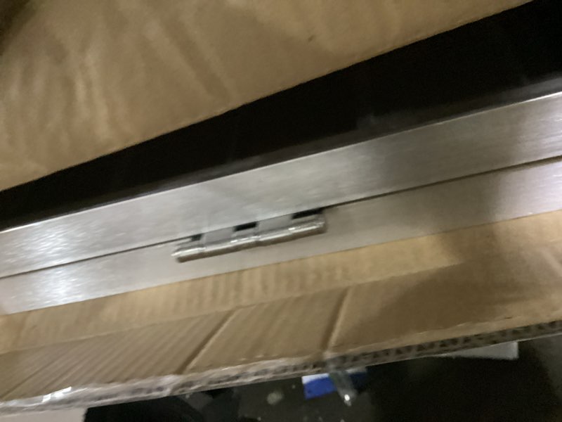 Condition photo showing New/Like New for vnn portable wheelchair ramp 4ft, non-slip aluminum ramps for wheelchairs for home, handicap wheelchair ramps for home steps, aluminum loading dock plates, doorways, black aluminum 4ft (usable height 4-12 inch)
