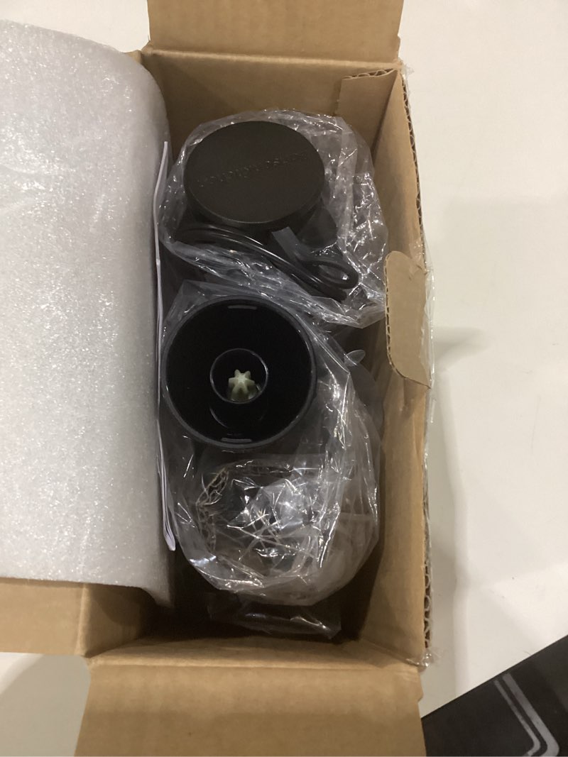 Condition photo showing New/Like New for Bonsenkitchen Immersion Blender Handheld, 2 Mixing Speed Hand Blender Electric with Sharp Blades, 3-In-1 Hand Held Stick Blender with Egg Whisk, 24oz Beaker for Soups, Smoothies, Sauce 3-in-1-Black