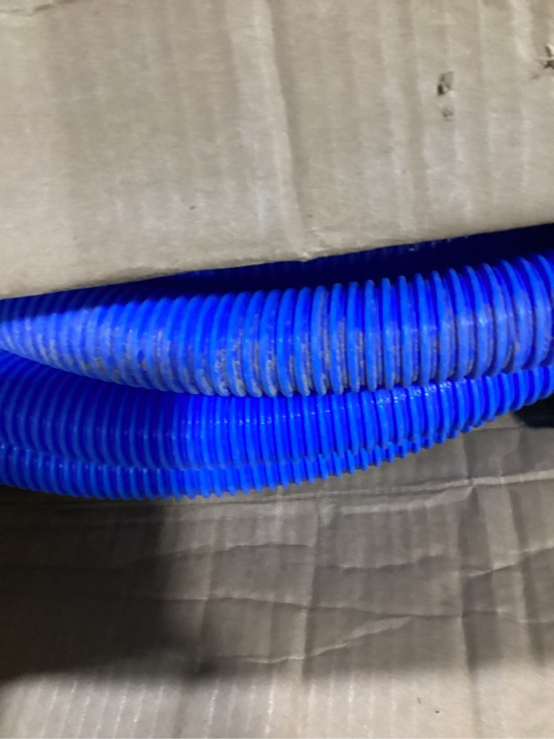 Condition photo showing Good Condition for poolmaster manual pool vacuum hose, 30 ft x 1-1/2” for inground & above ground pools, not for automatic cleaners, kink-free, heavy duty pool cleaner hose with swivel cuff – made in usa hose 30.0