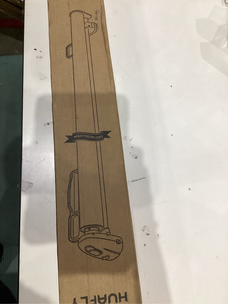 Condition photo showing New/Like New for Huafly 71 Inch Retractable Baby Gates, no Drilling Baby Gates for Large Openings, Child Gates, Safety Gates, Extra Long Dog Gates on Doorways, Stairs, Outdoor, Indoor (White, 71 Inch) White 71 Inch