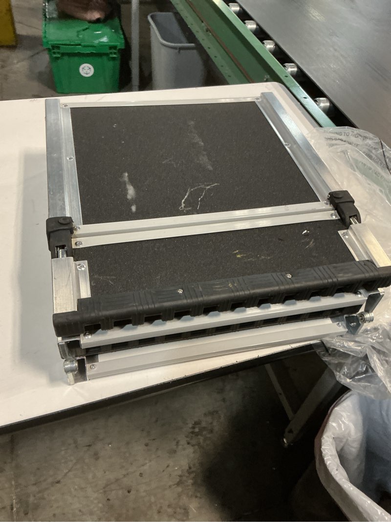 Condition photo showing Good Condition for Portable folding ramp for dogs (similar to stock photo)