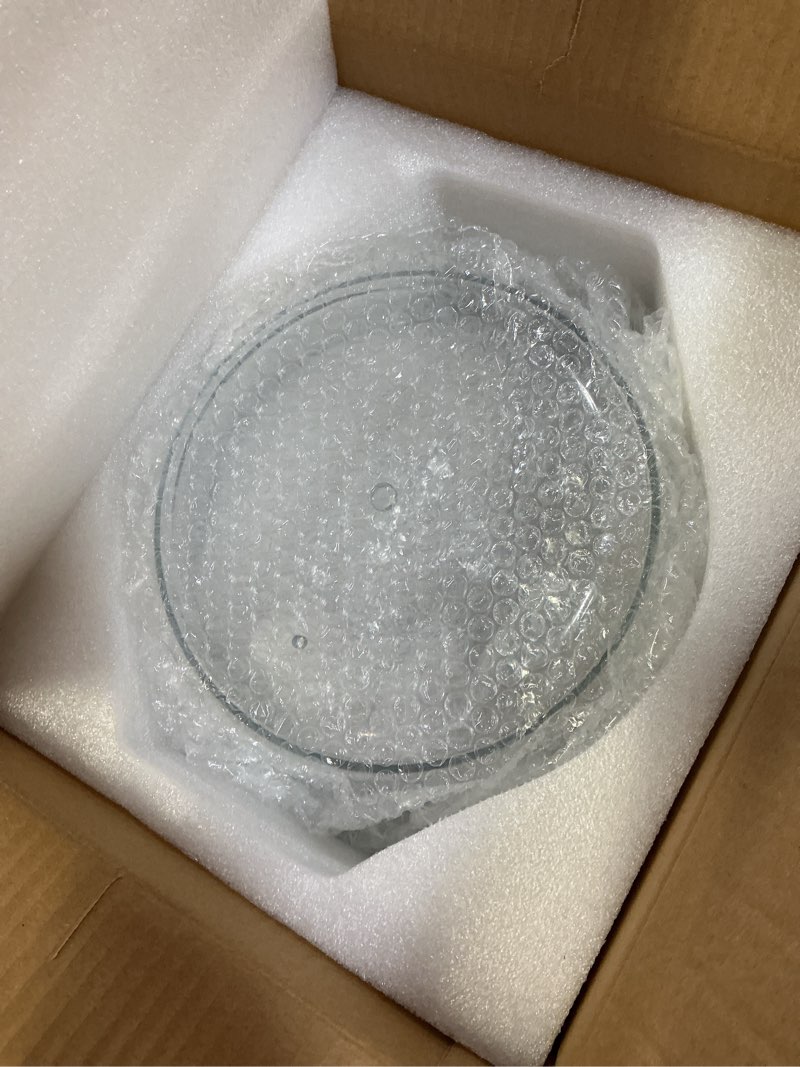Condition photo showing New/Like New for plastic-free, aceprut new upgrade glass microwave splatter cover for food with ceramic handle & screw, 100% food grade, bpa free, dishwasher safe