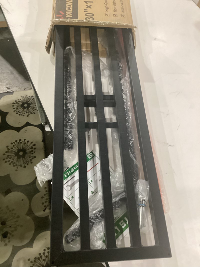 Condition photo showing Good Condition for cozeer 30" x 10" lawn leveling rake, heavy duty stainless steel leveler tool with 78" adjustable handle, garden yard lawn care for garden, golf course, farm and pasture