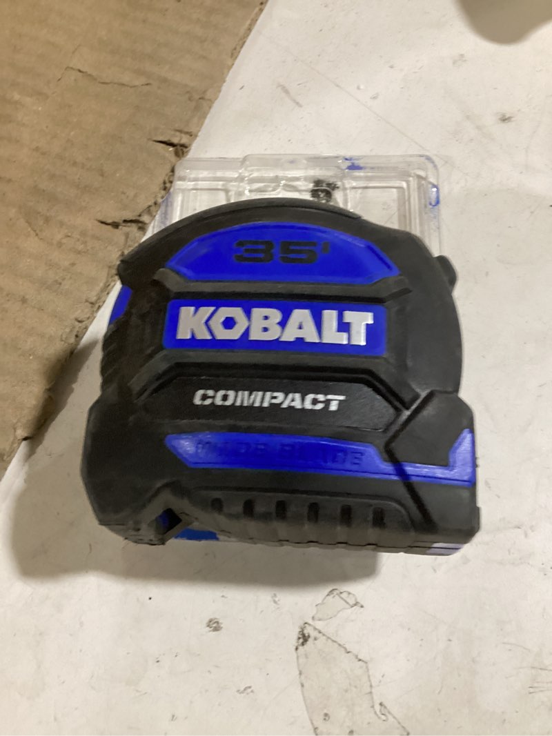 Condition photo showing Good Condition for Kobalt 35-ft Compact Wide Blade Tape Measure.  