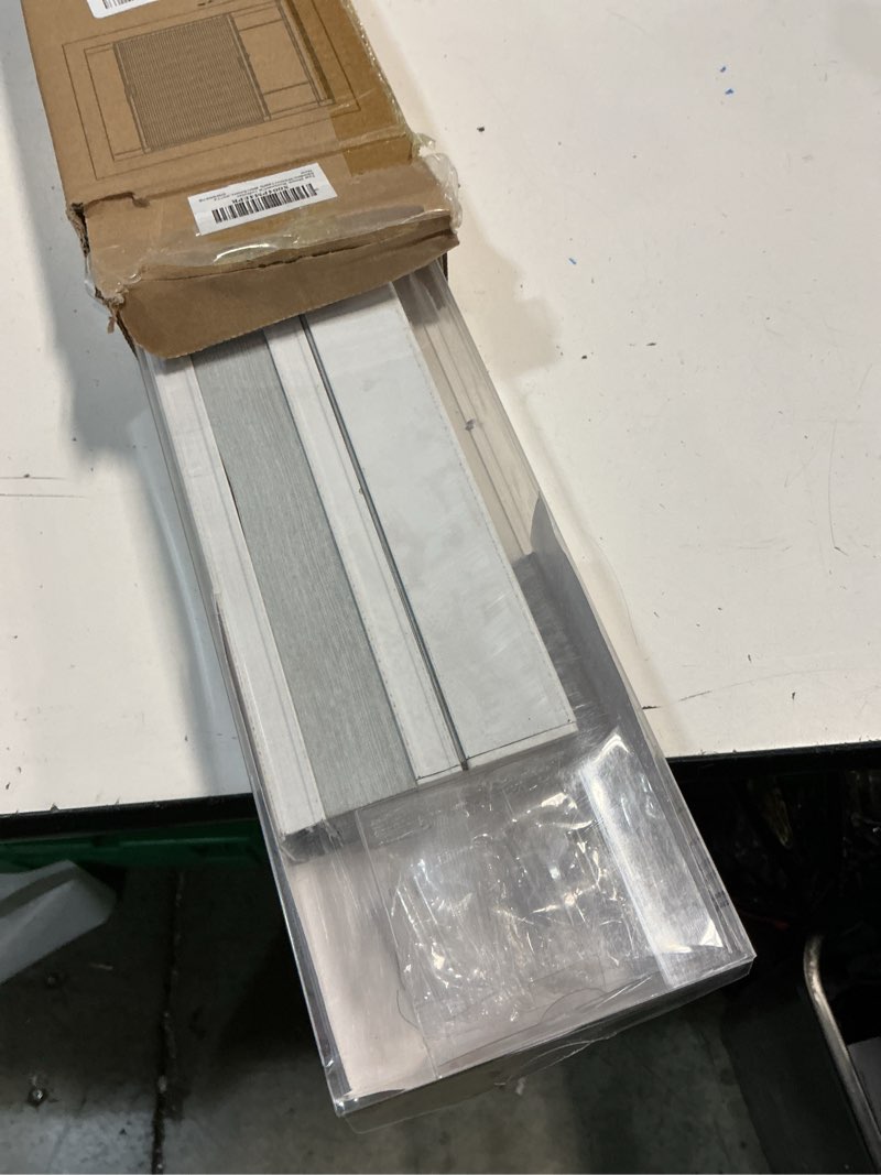 Condition photo showing New/Like New for Grandekor Top Down Bottom Up Cellular Shades Cordless, Pull Down Honeycomb Blinds for Windows Room Darkening Blinds & Shades for Living Room Bedroom, Blackout, White, 35" Wx72 H White (100% Blackout) 35"W x 72"H