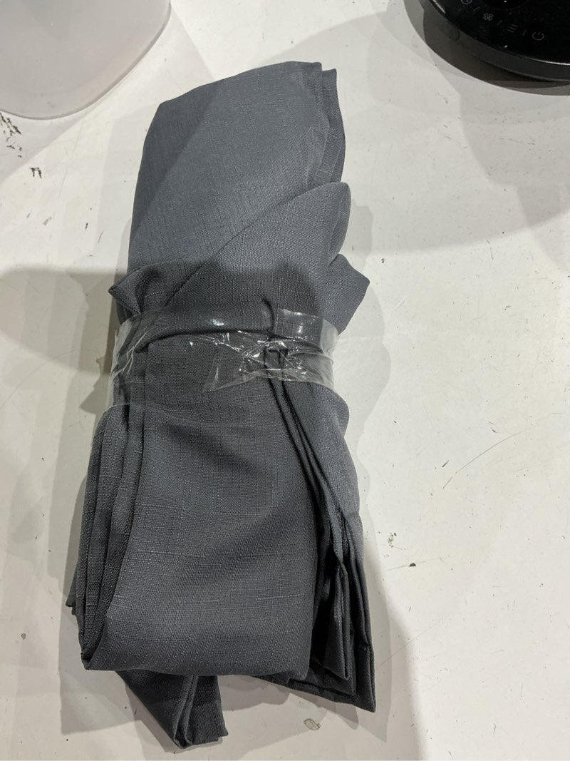 Condition photo showing As Is for chrisdowa grommet blackout curtains for bedroom and living1 sts