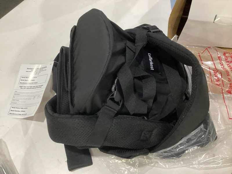 Condition photo showing Good Condition for baby carrier newborn to toddler,baby carrier with hip seat,ergonomic, safety-certified baby hip carrier with foldable neck support pod,12 in 1 baby holder carrier with adjustable waist belt-black