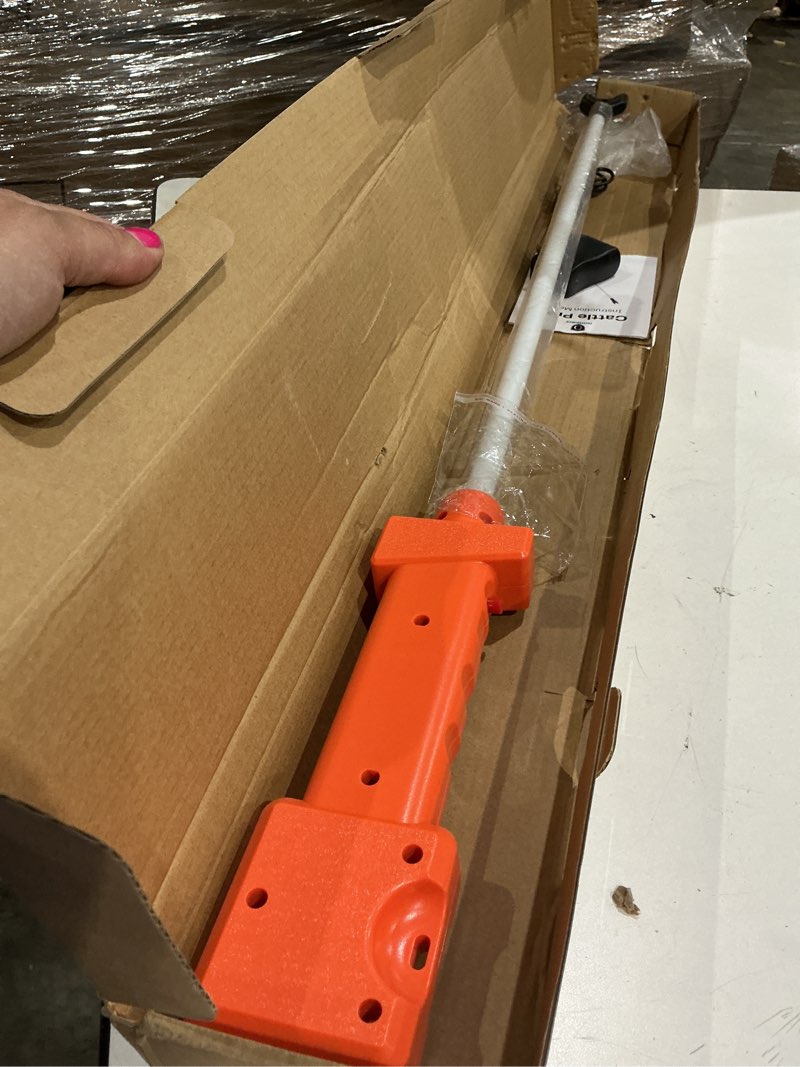 Condition photo showing Good Condition for cattle prod, rechargeable electric livestock prod with 2 led lights, waterproof animal prod for livestock management and farm ranch herding, cattle prod with flexible shaft for cows, hogs, dogs, goats 34 inch