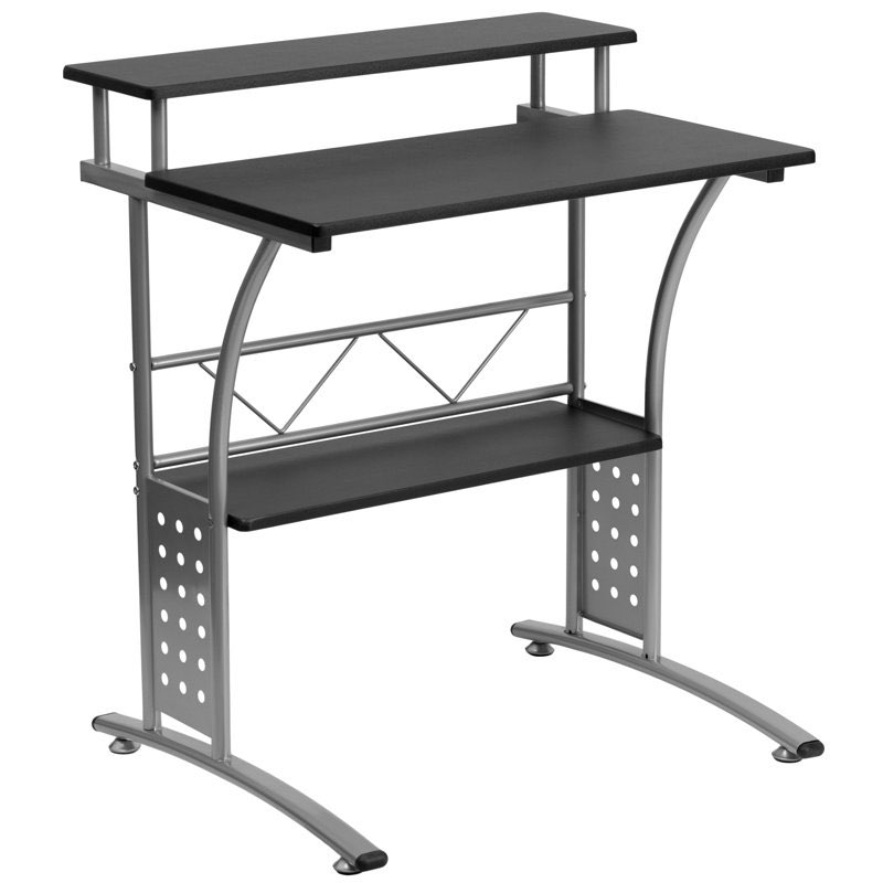 (Incomplete) Holyoke 28"W Computer Desk with Top and Lower Storage Shelves