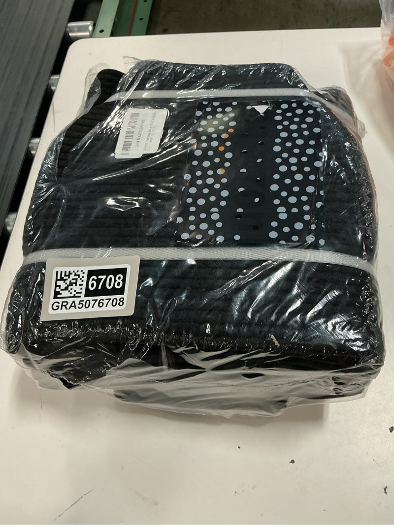 Condition photo showing New/Like New for oiahomy 4 pack storage baskets for organizing, cube storage bins for shelves, rectangle storage baskets with handles, woven baskets for storage, 16''lx12''wx8''h, black black 16x12x8inch