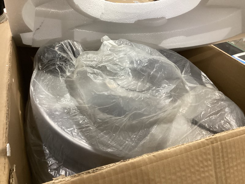 Condition photo showing As Is for 32.1QT Commercial Rice Warmer(Not Rice Cooker) Portable Big Food Rice Warmer / 122?- 178? Adjustable Temperature/ 160W/ Non-stick Inner Pot For Restaurant Party Family 32L Rice Warmer
