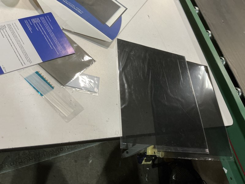 Condition photo showing New/Like New for [2-pack] 19 inch computer privacy screen filter for 5:4 widescreen monitor, iprokko removable 19inch anti blue light glare privacy shield, anti spy security protector for hp dell asus acer samsung black monitor screen 2pcs-19inch 5:4