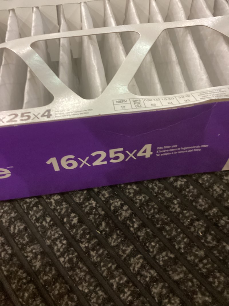 Condition photo showing item condition for 16x25x4 filter