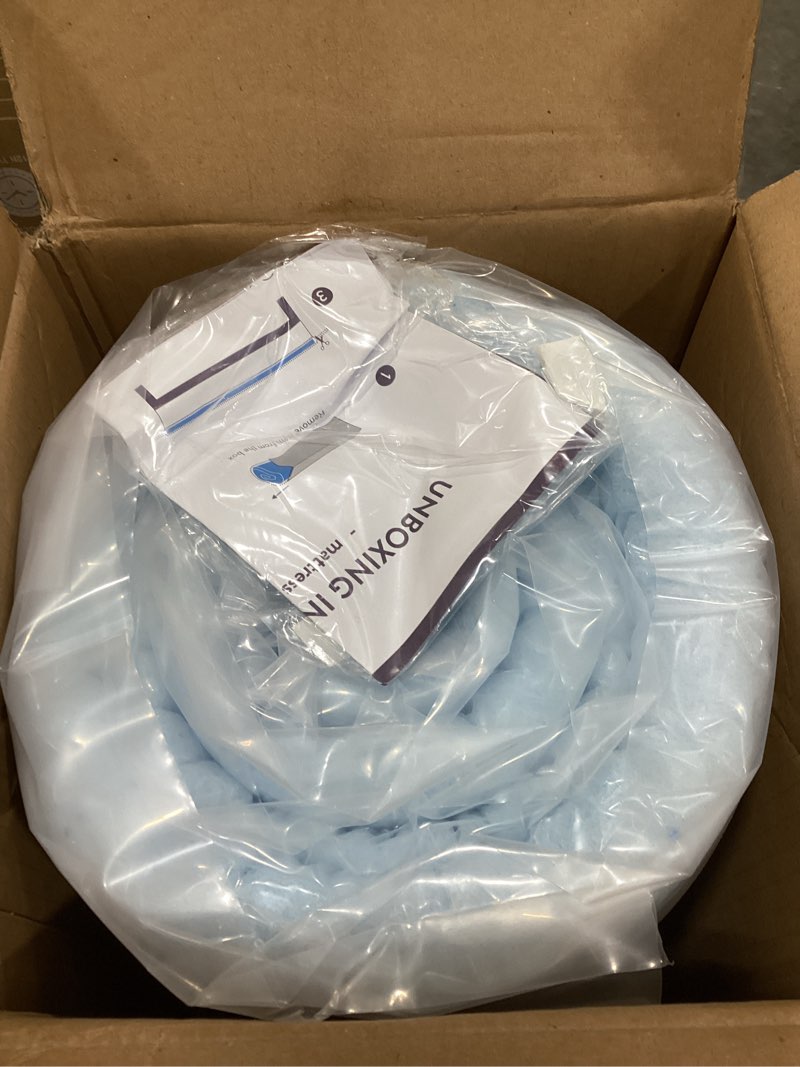 Condition photo showing Good Condition for best price mattress 3 inch ventilated memory foam mattress topper, cooling gel infusion, certipur-us certified, dorm essentials, twin xl twin xl 3 inch