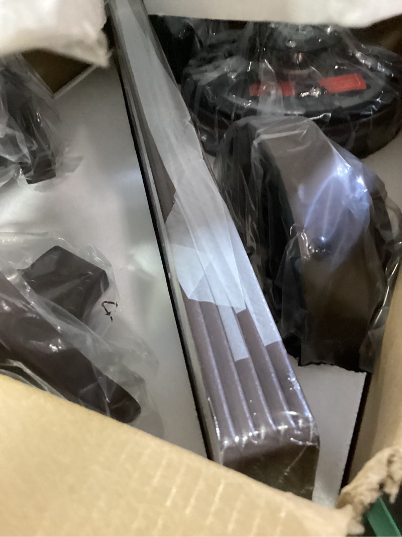 Condition photo showing Good Condition for zmishibo 52 inch ceiling fan with light, app&remote control, flush mount low profile, dimmable 20w led light, quiet reversible motor for bedroom, living room, apartment, brown 52 inch brown